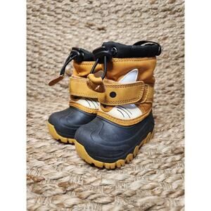 Cat & Jack Toddler Boys' Size 4 Brown Bernardo Wolf Winter Boots